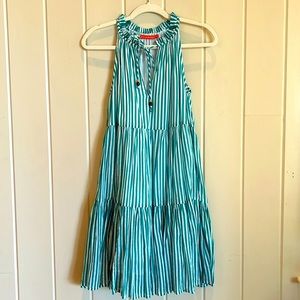 Oliphant Green Stripe Dress